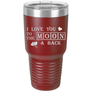 I Love You to the Moon Tumbler
